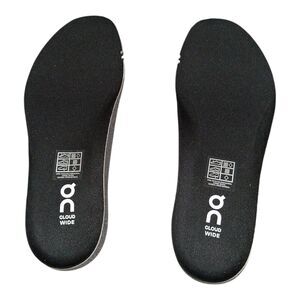 On Cloud Running Black Original Insole  Women Size 10 wide